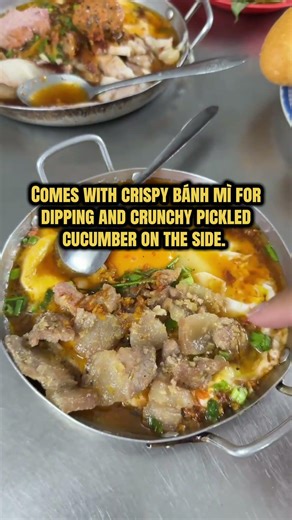 Da Nang must try street food - Banh Mi Chao