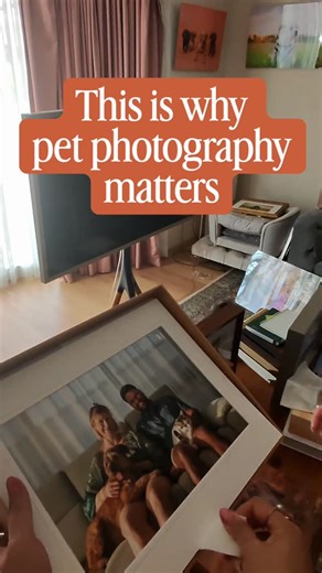 Ina J | Pet Photography Mentor on Instagram: "This morning, I opened an email from a client I photographed last year. Two cats. One dog. A new cat they’d welcomed into the family not long before our session. I was not expecting this email and it left me heartbroken. She said that she had to say goodbye unexpectedly to her cat. She wrote in her email “I’ll be forever grateful we have your photos to remember her and cherish.” My heart sank reading it. No one ever plans for this kind of good bye Th