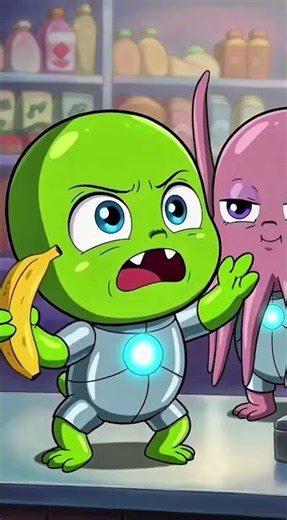 If an Idiot Alien Worked at a Supermarket 😂 | Zorp's First Day