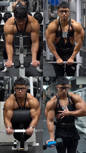 4 exercises to get huge biceps #Biceps #Gym | body augmentation