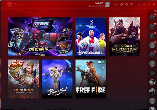 Cách tải cài đặt phần mềm Garena trên máy tính