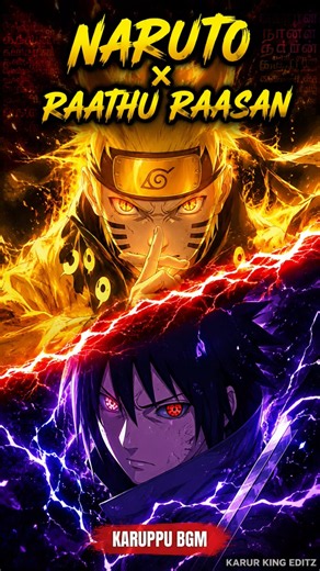 😈☠️​Naruto x Raathu Raasan Mass Edit 🔥| Akatsuki Tamil BGM Status #Shorts #Naruto