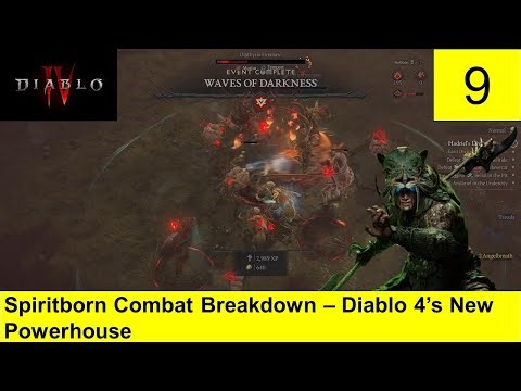 Spiritborn Combat Breakdown – Diablo 4’s New Powerhouse 9