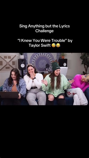 Throwback to our sing anything but the lyrics challenge! Hahhhhaa we just sang the first things that came to mind no do overs 🫡 What challenge should we do next? #cimorelli #singing #singer #singingchallenge | Cimorelli