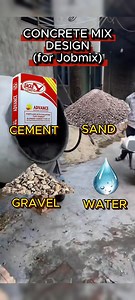 Concrete Mix Design for Jobmix. . . #concrete #construction #engineering #civilengineering #fypシ゚ | Bert Renzo Camacho