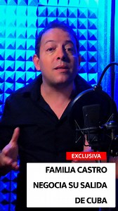 🔴 El general Alejandro Castro Espín, que regresó este fin de semana a La Habana, trasladó a un alto responsable de la CIA la disposición de las autoridades castristas a iniciar la democratización de Cuba, a cambio de "una amnistía" para su padre y otros altos cargos castristas, además de intentar desbloquear 133millones de dólares en una cuenta bloqueada por Estados Unidos | Yamil Cuéllar