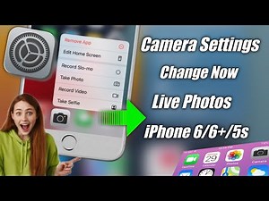 iPhone Best Camera Settings 🔥 | How To Get Live Photos on iPhone 6 😍 | best iphone camera settings