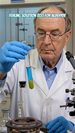 fehling solution test for aldehyde