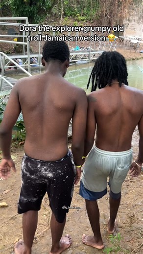 Dora the explorer grumpy old troll Jamaican version 😂