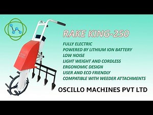 RAKE KING-250 ELECTRIC POULTRY RAKING MACHINE