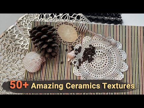 50 AMAZING TEXTURES for CLAY | Air Dry Clay Ideas for Creativity