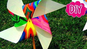 Make your own pinwheel at home to model how a wind turbine turns! Check out the full video on YouTube https://youtu.be/pQa9H3RTRTY | Whizkidscience