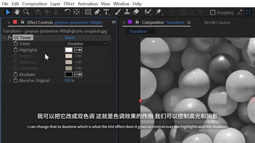 AE入门教程（双语教程，既学AE，又练英语）