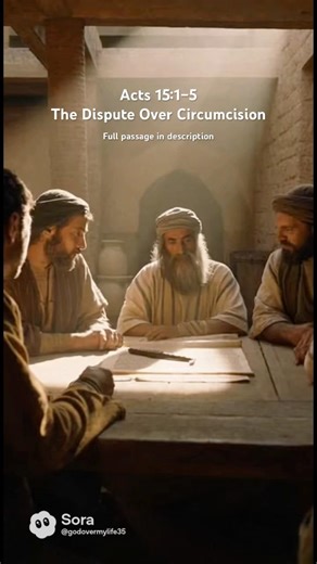 Acts 15:1–5 The Dispute Over Circumcision