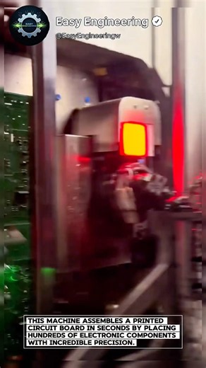 How a PCB Is Assembled in Seconds ⚡🤖
