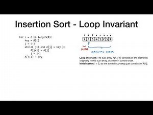 Insertion Sort - Introduction and Analysis
