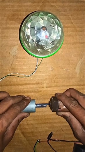 Free Electricity Trick 😱 | DC Motor LED DIY ⚡