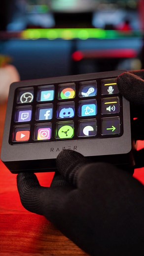 Razer Stream Controller X with Switchblade Buttons and Multi-link Macros