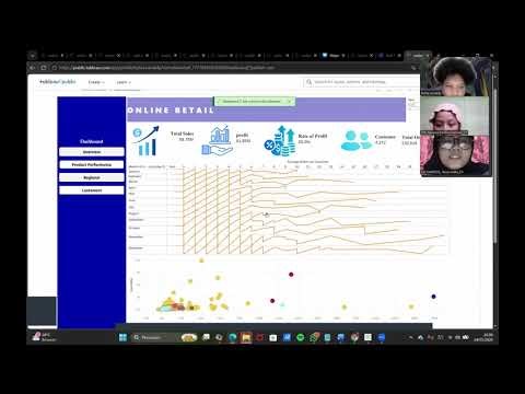 PRESENTASI VISUALISASI DATA DAN DASHBOARD ONLINE RETAIL DENGAN MENGGUNAKAN TABLEAU