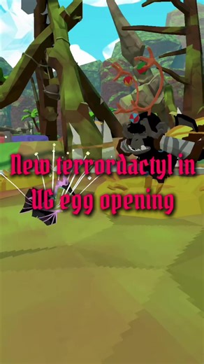 Hatching a Terrordactyl Egg in UG VR Experience