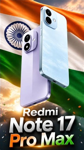 Redmi Note 17 Pro Series First Look Specifications Features ⚡ #shorts