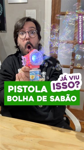 REVIEW: Pistola de Bolhas de Sabão Turbo | Almanaque SOS