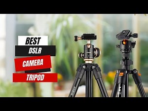 Best DSLR Camera Tripods 2025 – Top 5 Picks for Every Photographer!