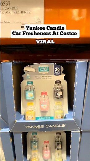 Yankee Candle Car Jar Air Freshner 5 Pack!