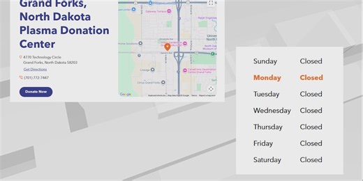 Grand Forks BioLife permanently closed