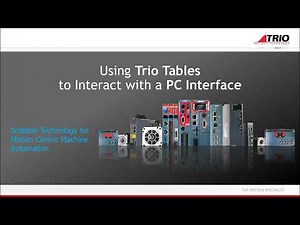 Transfer Motion Path from a PC Interface to TRIO Controller