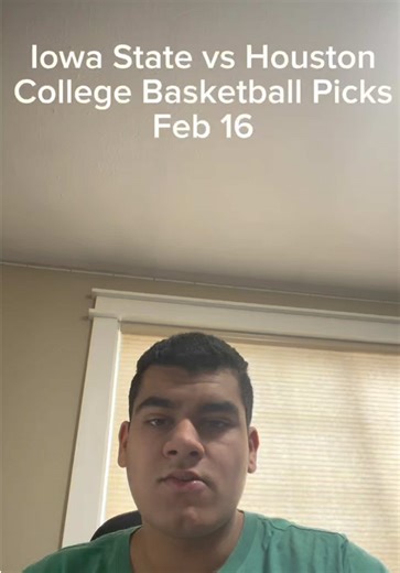 Iowa State Vs Houston Colleege Basketball Feb 16 Best Picks. Since I give out free picks everyday, all I ask in return is for you to like and folllow, thanks! #college #picks #fyp #viral #basketball