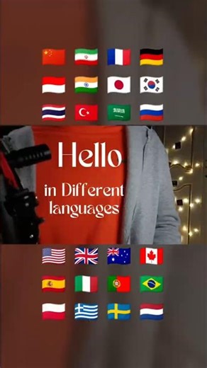 ASMR: Saying “Hello” in 20 Languages 🌍✨ #asmr #shortsasmr