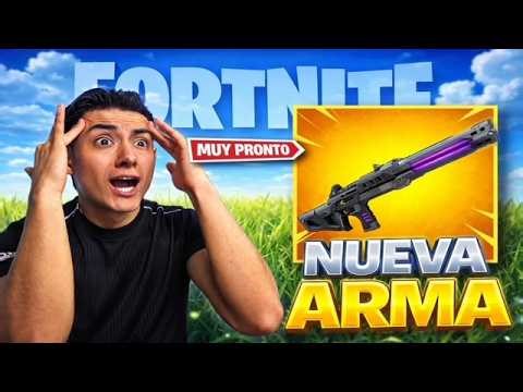 🚨NUEVA ARMA FILTRADA LLEGARÁ PRONTO A #fortnite 🎁USA CÓDIGO: ENFERMERO🎁