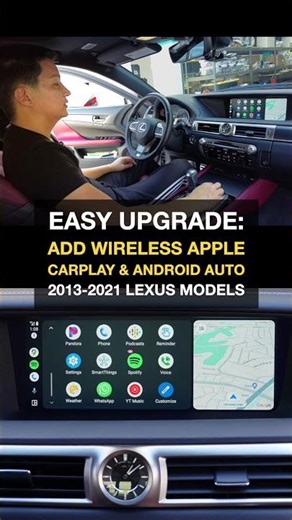 CarPlay & Android Auto Kit for 2013-2021 Lexus Models #iphone #android #diy #upgrade #best #new