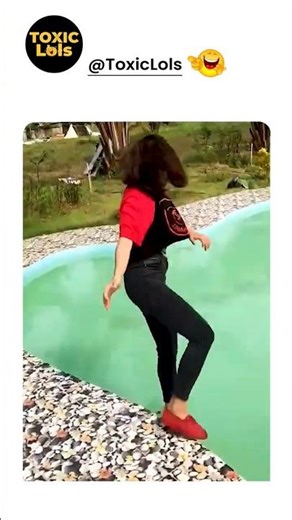 Funniest Swimming Pool Fail Ever 😂 | You Can’t Stop Laughing #shorts #funny #comedy #FunnyClips2025