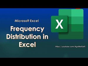 How to Calculate Frequency Distribution in Excel