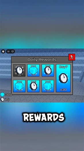 We added Daily Rewards 🗓#roblox #robloxsystem #dailyrewards #game #project