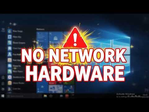 How to fix Windows did not detect any networking hardware