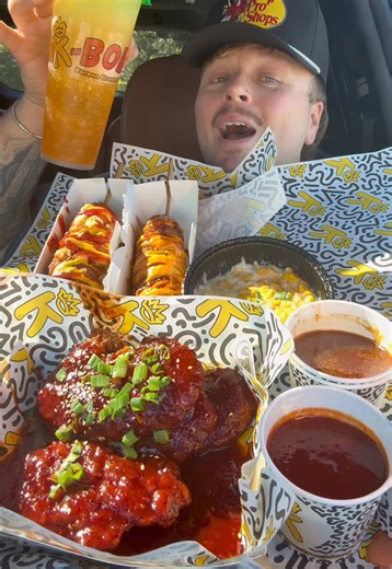 Delicious Korean Corn Dogs at K-Bob Street Food