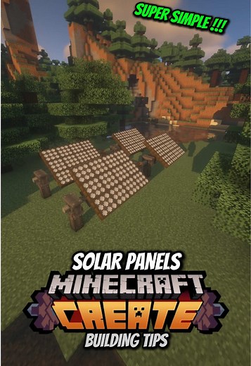 Solar Panels in Minecraft: Create Mod Explained