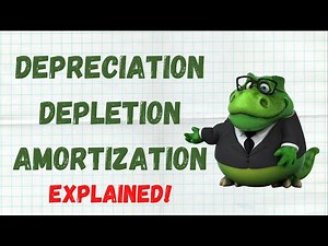 Depreciation : Depletion : Amortization Explained | Accounting How To | How to Pass Accounting Class
