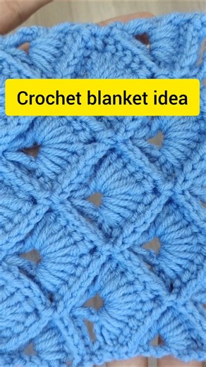 This Blanket Pattern Is So Beautiful 💙 | Crochet Blanket