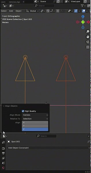 How to quick align objects in Blender ³ᵈ