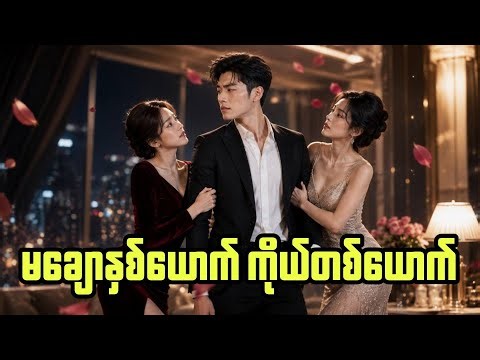 ခပ်ချောချော မိန်းကလေးနှစ်ယောက်ကြား ဗျာများရမဲ့ ကောင်ကလေး