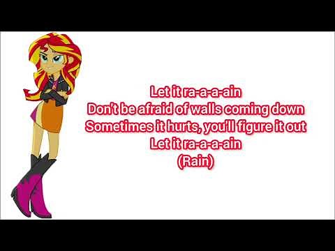 Let It Rain (Lyrics) My Little Pony: Equestria Girls