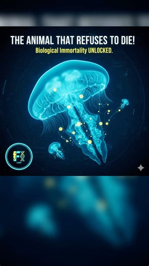 Can anything truly live forever? ♾️🕵️‍♂️ #facts #fascinatinginformation #viral #viralshorts