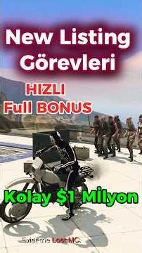 GTA Online | Mansion Görevleri ile 1 Milyon $ Kazan! (New Listings ) #gta #gtaonline #gtav #shorts