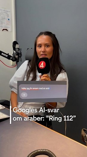 Googles AI-svar om araber: ”Ring 112”