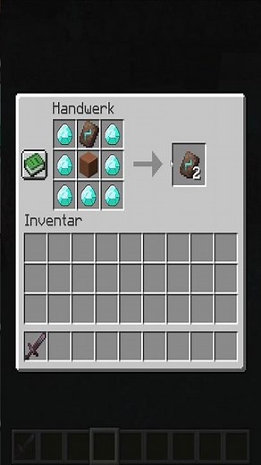 Minecraft Gestalter Schmiedevorlage Tutorial