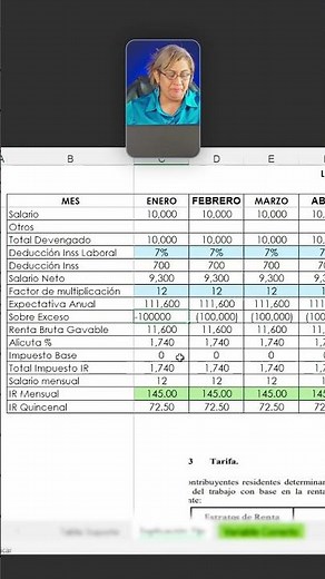 This is how income tax is calculated in Nicaragua.